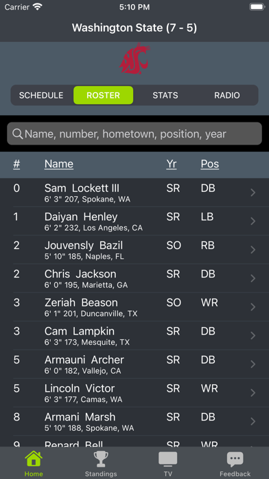 Screenshot #2 pour Washington State Football