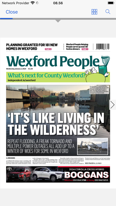 Local Irish News Screenshot