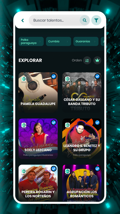 MOL Artistas del Paraguay Screenshot