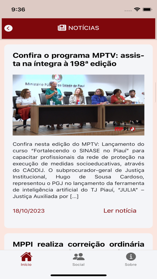 #3. MPPI Cidadão (iOS) 由: Piaui Procuradoria Geral de Justica