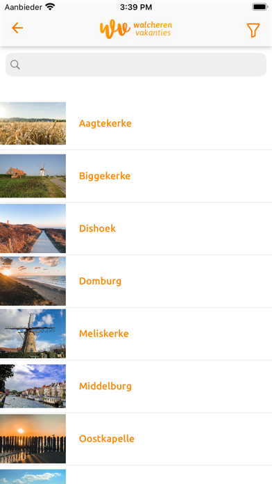 Walcheren Vakanties Screenshot