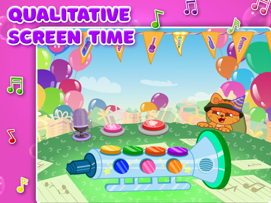 Learning piano for kids 2+ iPad screenshot 6 - Entertainment app