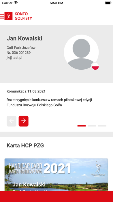 Polski Golf Screenshot