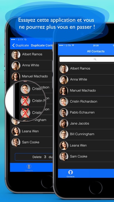 Screenshot #3 pour Easy Cleaner Contacts Pro