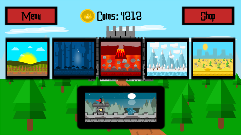 #2. A King's Journey (iOS) 由: Gray Hair Games LLC