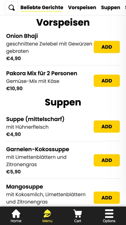 Restaurant Sagar werder screenshot-3