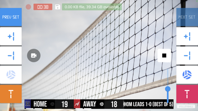 BT Volleyball Camera Screenshot