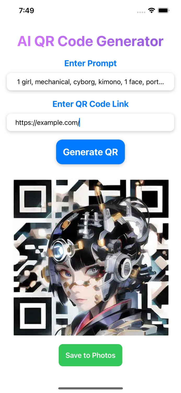 AI Art QR Code Generator