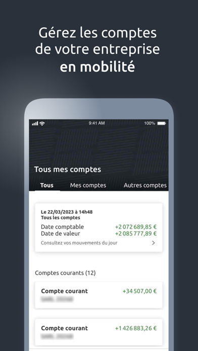 Screenshot #1 pour Banque de Savoie PRO