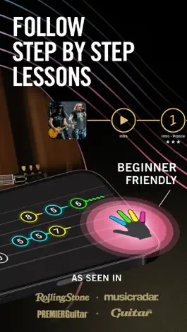 Game screenshot Gibson: Learn & Play Guitar apk