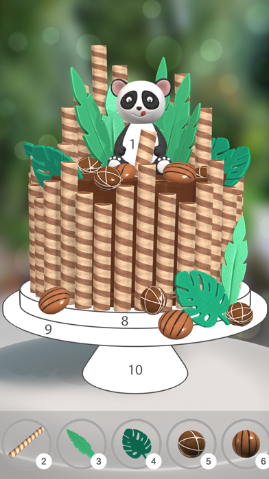 Cake Coloring 3D Screenshot