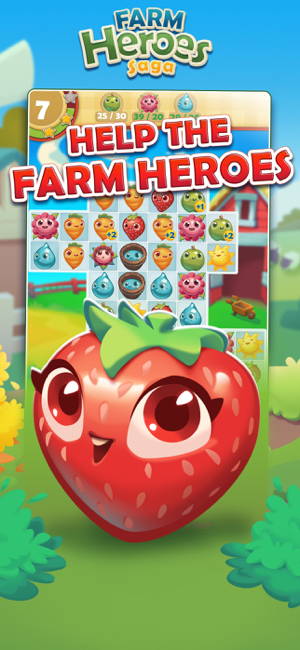 ‎Farm Heroes Saga תמונות מסך