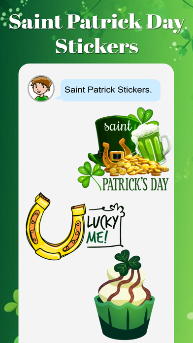 Saint Patrick's Day Sticker Screenshot