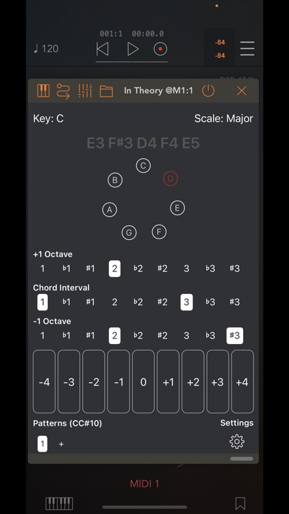 In Theory - Interval Keyboard