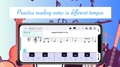 Easy Note: 音符の読み方を学ぶ。 音符の練習のおすすめ画像1