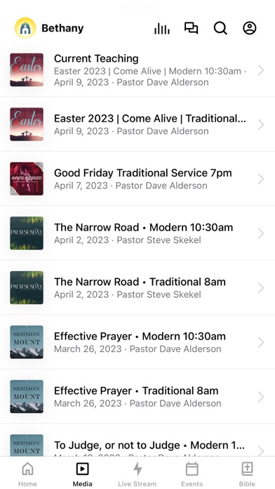Bethany Church PA Screenshot