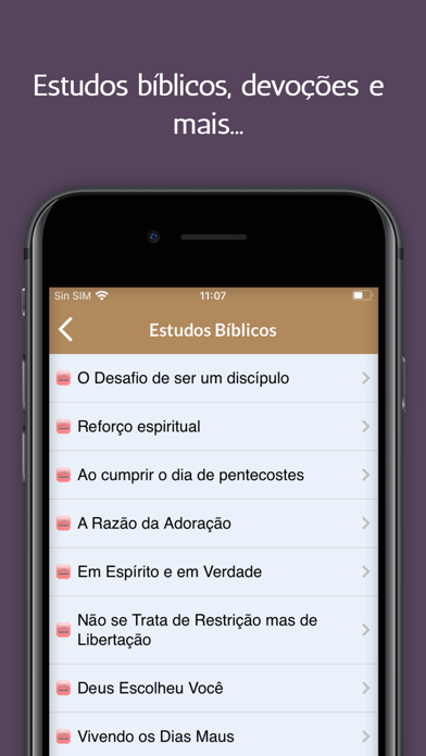Esboços e Bíblia Sagrada Screenshot