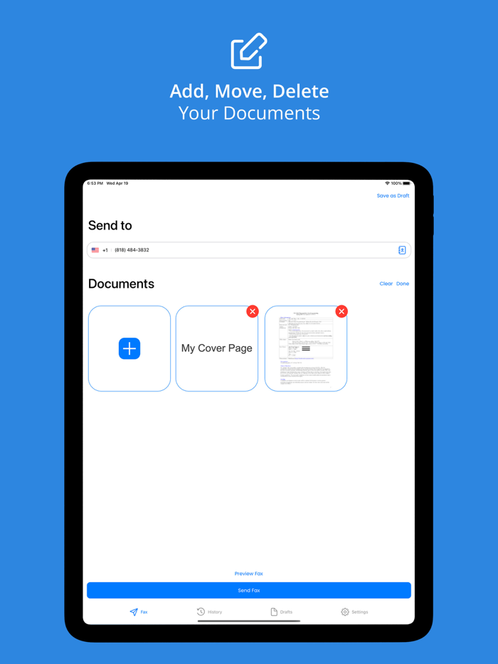 Safe Fax - Scan and Fax Fast