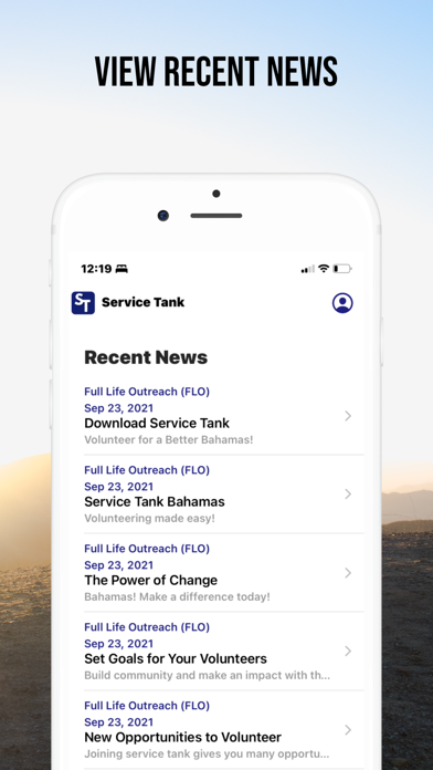 Service Tank Bahamas Screenshot