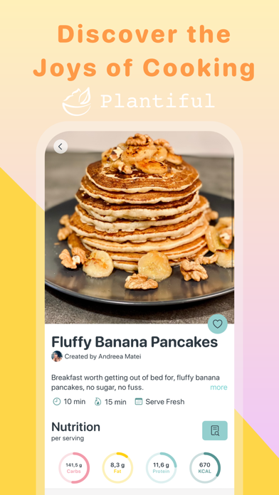 Plantiful - Healthy Recipesのおすすめ画像1