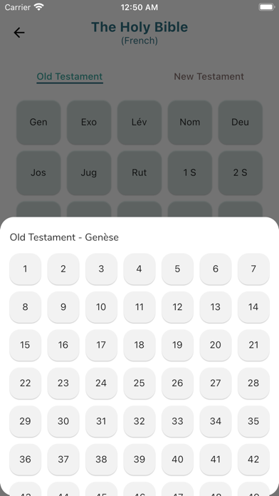 French Bible Audio - La Sainte Screenshot