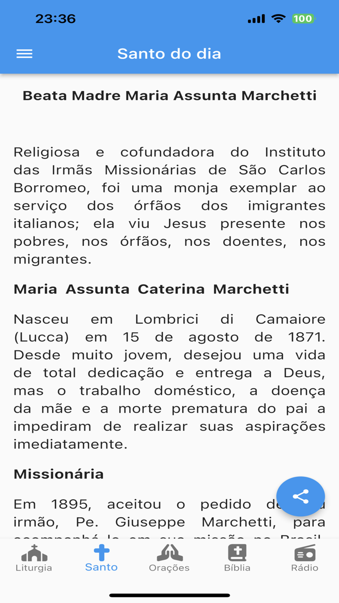 Liturgia Diária e Orações