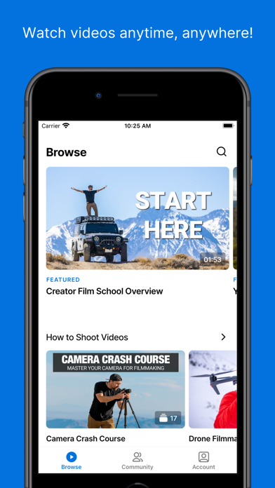 Creator Film School Screenshot