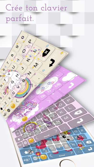 Screenshot #3 pour KeyPro - Clavier Thèmes Design