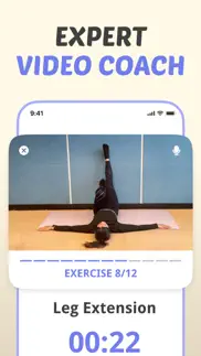 wall pilates workout: wallfit iphone screenshot 4