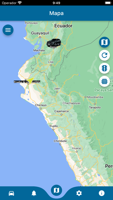 GPS Eyes Rastreo Satelital Screenshot