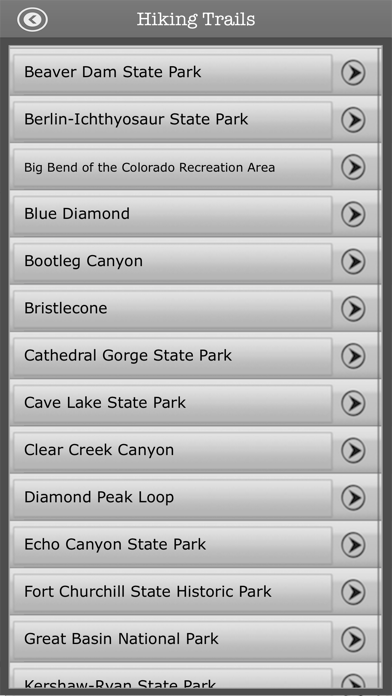 Nevada -Camping & Trails,Parks Screenshot