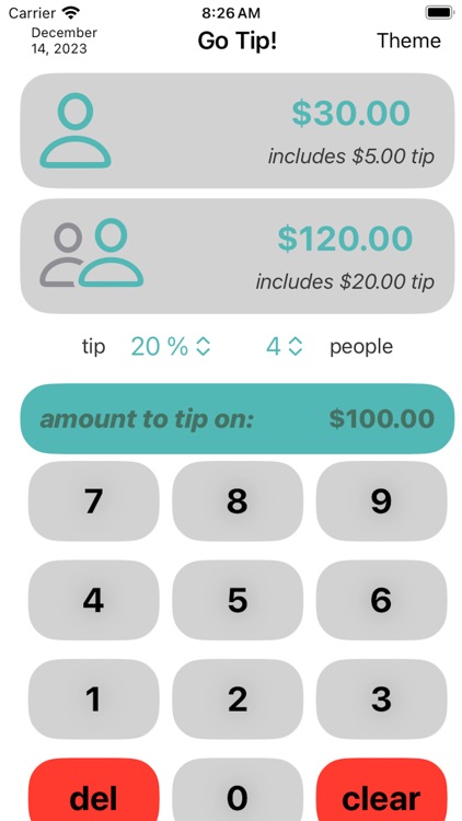 Go Tip – Simple Tip Calculator