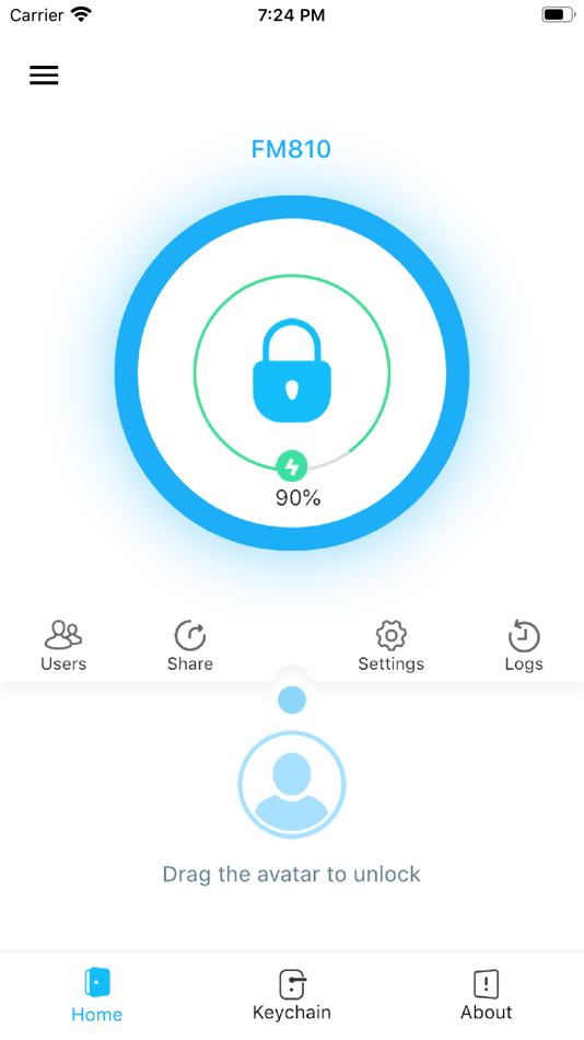 #1. Ekey Lock (iOS) 由: Sinovo Technologies Co., Ltd