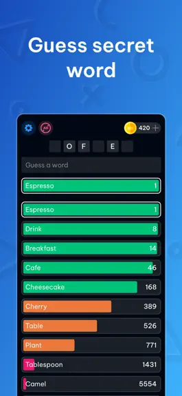 Game screenshot Contexto - AI Word Guess mod apk