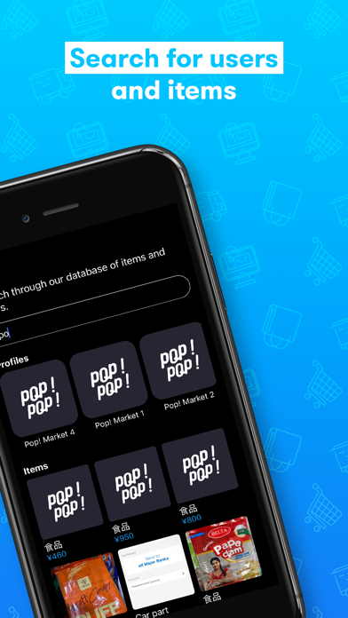 Pop! Market Screenshot