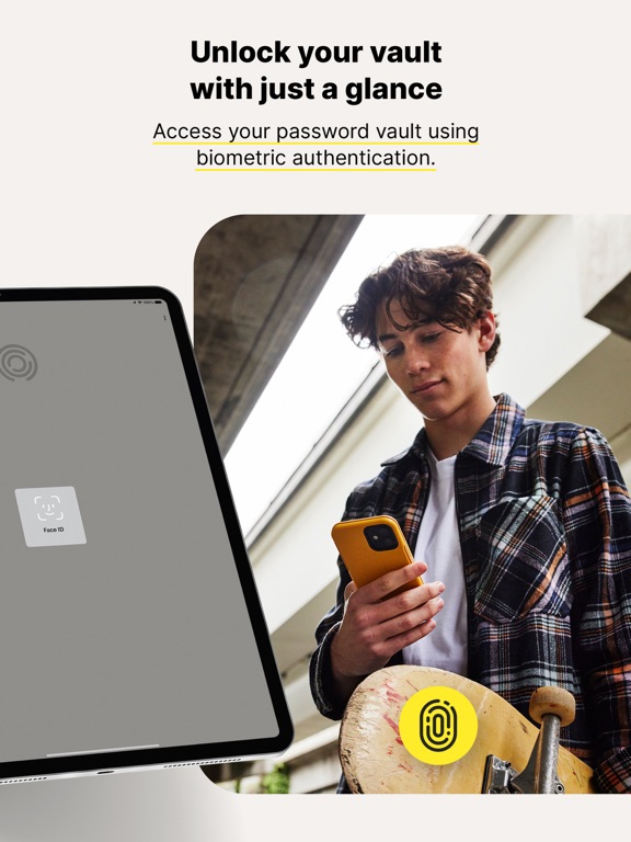 Norton Password Manager iPad app afbeelding 6