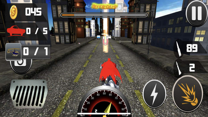 Ultimate Bike Attack in City