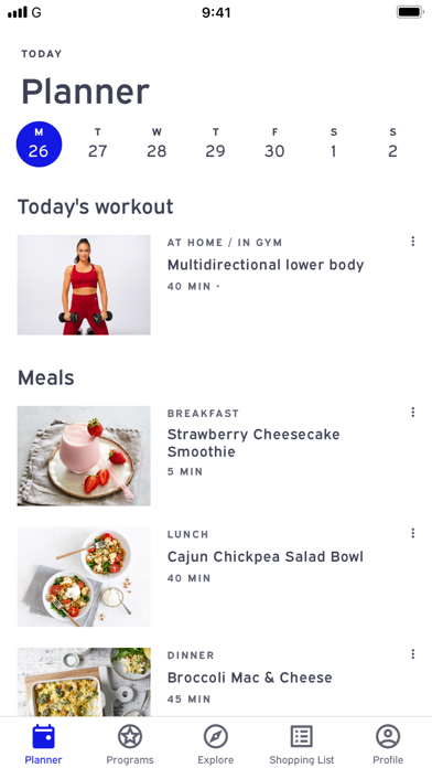 Emily Skye FIT: Workout App Screenshot