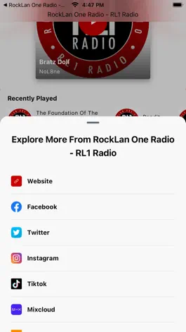 Game screenshot RL1 Radio hack