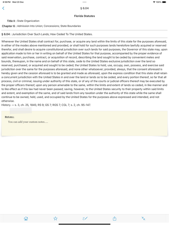 Screenshot #6 pour Florida Statutes, FL Laws