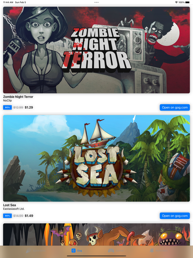 ‎Game Promos Screenshot