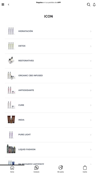 MiPelazo-Productos Peluquería Screenshot