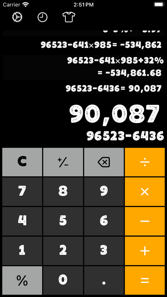 CalculatorWidgy - Widget Calc