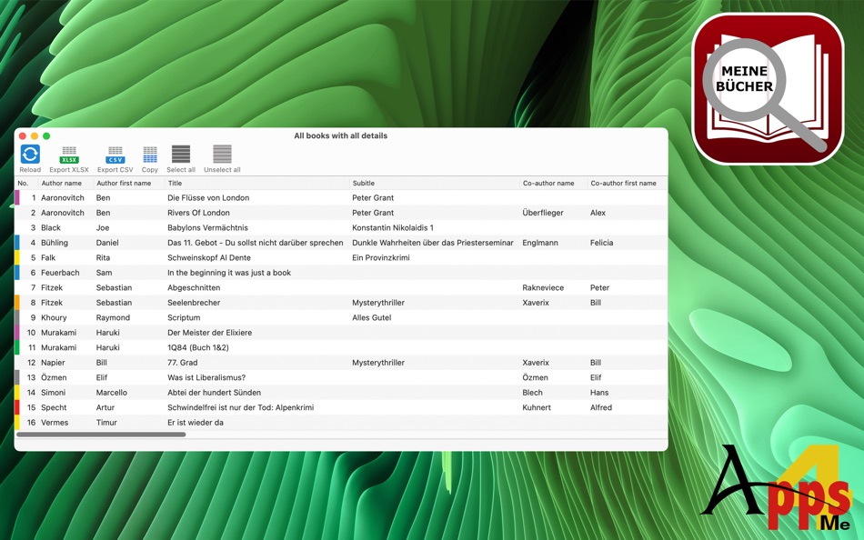 #7. Acana My Books (macOS) 由: @pps4Me