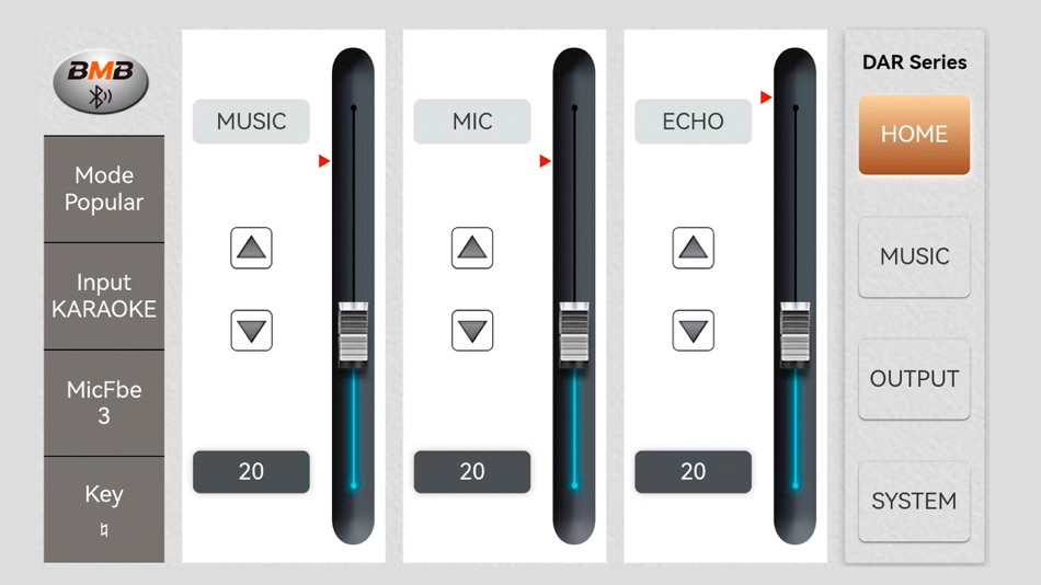 BMB DAR Series Controller (iOS) 由: XING INC. BMB DAR Series Controller (iOS) 由: XING INC.
