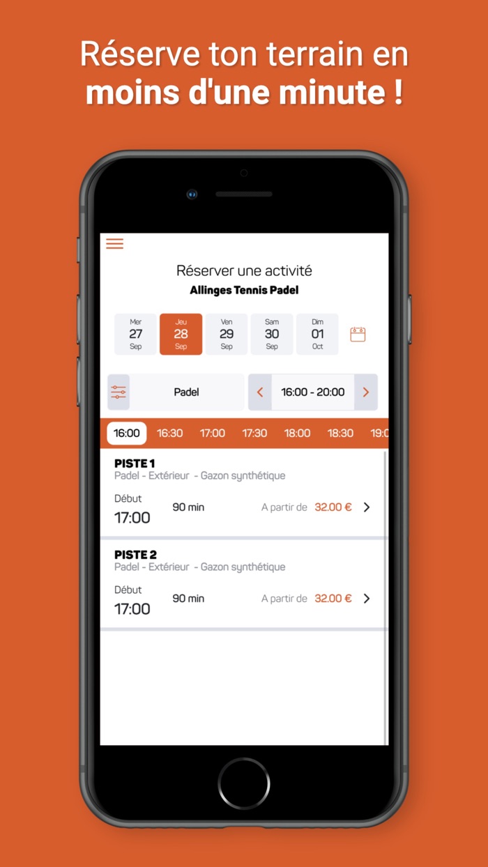 ALLINGES Tennis Padel