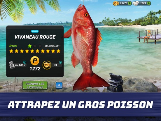 Screenshot #6 pour Fishing Clash : jeu de sport