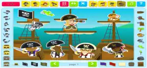 Pirates Sticker Book screenshot #5 for iPhone