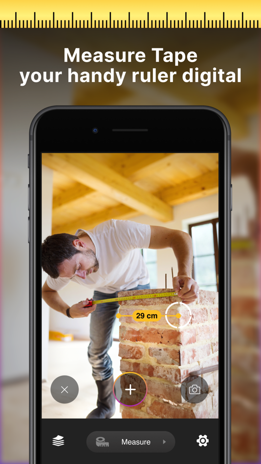 #1. Measuring Tape: Digital Ruler (iOS) 由: VAN ANH HOANG