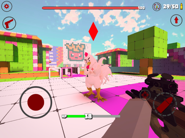 Chicken FPS - Shooter Gun Game